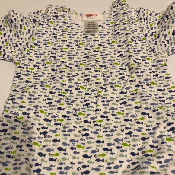 bundle of 2 Zutano baby t shirts ππ₯ 6-12 month - Picture 2 of 4